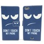 Handyh�lle Tasche f�r Handy Wiko Highway Pure  Dont Touch my Phone