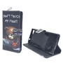 Handyh�lle Tasche f�r Handy Wiko Highway Star  Schriftzug B�r mit Kettens�ge