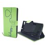 Handyh�lle Tasche f�r Handy Wiko Highway Star  Be Happy Gr�n