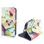 Handyh�lle Tasche f�r Handy Samsung Galaxy S3 / S3 Neo Schriftzug Marshmallows