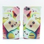 Handyh�lle Tasche f�r Handy Wiko Fever 4G  Schriftzug Marshmallows