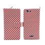 Handyh�lle Tasche f�r Handy Wiko Ridge 4G Polka Dot Rot