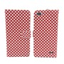 Handyhlle Tasche fr Handy Vodafone Smart Ultra 6 Polka Dot Rot