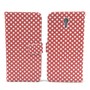 Handyh�lle Tasche f�r Handy Lenovo ZUK Z1 Polka Dot Rot