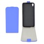 Flip Schutz H�lle f�r Alcatel Idol 3 (5.5) Blau Leder-Imitat Slim Flex