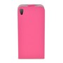 Flip Schutz H�lle f�r Alcatel Idol 3 (5.5) Pink Leder-Imitat Slim Flex