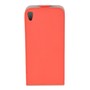 Flip Schutz H�lle f�r Alcatel Idol 3 (5.5) Rot Leder-Imitat Slim Flex