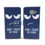 Handyh�lle Tasche f�r Handy Samsung Galaxy A3 (2016)  Dont Touch my Phone