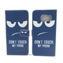 Handyh�lle Tasche f�r Handy Samsung Galaxy S7 Edge  Dont Touch my Phone