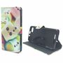  Handy H�lle Schutz Tasche Flip Quer f�r Wiko Modelle und verschiedene Motive Neu