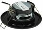 Decken-Einbaulautsprecher Mini Halogen-Look, 8cm , 6cm Einbau, schwarz