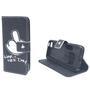 Handyh�lle Tasche f�r Handy Apple iPhone 5 / 5s Have A Nice Day Schwarz