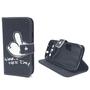 Handyh�lle Tasche f�r Handy Samsung Galaxy S3 / S3 Neo Have A Nice Day Schwarz