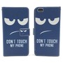 Handyh�lle Tasche f�r Handy Xiaomi Mi 5  Dont Touch my Phone
