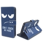 Handyh�lle Tasche f�r Handy Wiko Jerry  Dont Touch my Phone