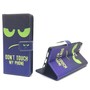 Dont Touch My Phone Handyh�lle Huawei P9 Lite Klapph�lle Wallet Case