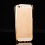 Crystal Case Hlle fr Apple iPhone 5 / 5s / SE Gold Rahmen Full Body