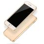 Crystal Case H�lle f�r Apple iPhone 6 Plus / 6s Plus Gold Rahmen Full Body