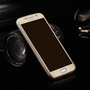 Crystal Case H�lle f�r Samsung Galaxy J1 2015 Gold Rahmen Full Body