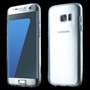 Crystal Case H�lle f�r Samsung Galaxy S7 Edge Blau Rahmen Full Body