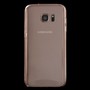 Crystal Case H�lle f�r Samsung Galaxy S7 Edge Pink Rahmen Full Body