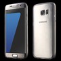 Crystal Case H�lle f�r Samsung Galaxy S7 Edge Grau Rahmen Full Body