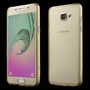 Crystal Case H�lle f�r Samsung Galaxy A5 2016 Gold Rahmen Full Body