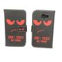 Handyh�lle Tasche f�r Handy Samsung Galaxy A3 2016 Dont Touch My Phone Rot