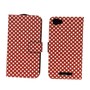 Handyh�lle Tasche f�r Handy Wiko Jerry Polka Dot Rot