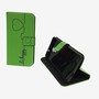 Handyh�lle Tasche f�r Handy Wiko Robby Be Happy Gr�n