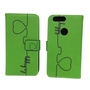 Handyh�lle Tasche f�r Handy Huawei Honor 8 Be Happy Gr�n