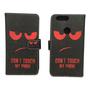 Dont Touch My Phone Handyh�lle Huawei Honor 8 Klapph�lle Wallet Case