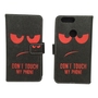 Dont Touch My Phone Handyh�lle Huawei Honor 8 Klapph�lle Wallet Case