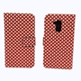 Handyh�lle Tasche f�r Handy Huawei Honor 5c Polka Dot Rot