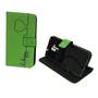 Handyh�lle Tasche f�r Handy Huawei Honor 5c Be Happy Gr�n
