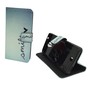 Handyh�lle Tasche f�r Handy Wiko U Feel Schriftzug Smile Blau