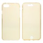 Crystal Case H�lle f�r Apple iPhone 7 Gold Rahmen Full Body