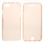 Crystal Case H�lle f�r Apple iPhone 7 Pink Rahmen Full Body