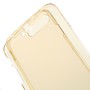 Crystal Case H�lle f�r Apple iPhone 7 Plus Gold Rahmen Full Body