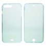 Crystal Case H�lle f�r Apple iPhone 7 Plus Blau Rahmen Full Body