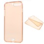 Crystal Case H�lle f�r Apple iPhone 7 Plus Pink Rahmen Full Body