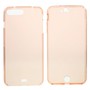 Crystal Case H�lle f�r Apple iPhone 7 Plus Pink Rahmen Full Body