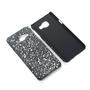 Handy H�lle Schutz Case Bumper Schale f�r Samsung Galaxy A3 2016 3D Sterne Wei�