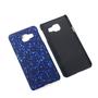 Handy H�lle Schutz Case Bumper Schale f�r Samsung Galaxy A3 2016 3D Sterne Blau