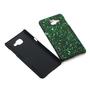 Handy H�lle Schutz Case Bumper Schale f�r Samsung Galaxy A5 2016 3D Sterne Gr�n