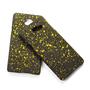 Handy H�lle Schutz Case Bumper Schale f�r Samsung Galaxy A7 2016 3D Sterne Gelb