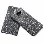 Handy H�lle Schutz Case Bumper Schale f�r Samsung Galaxy A7 2016 3D Sterne Wei�