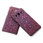 Handy H�lle Schutz Case Bumper Schale f�r Samsung Galaxy J7 2016 3D Sterne Pink