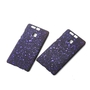 Handy H�lle Schutz Case Bumper Schale f�r Huawei P9 3D Sterne Lila