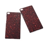 Handy H�lle Schutz Case Bumper Schale f�r Huawei P8 3D Sterne Rot